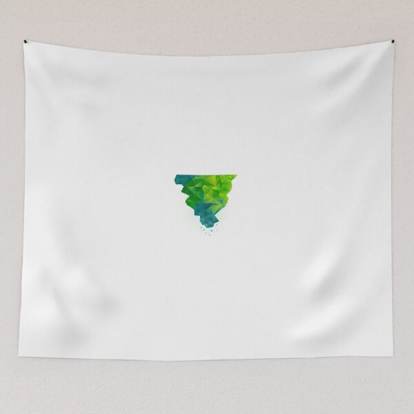 Item preview, Crystalline Rivers - Green designed and sold by smeardesigns.