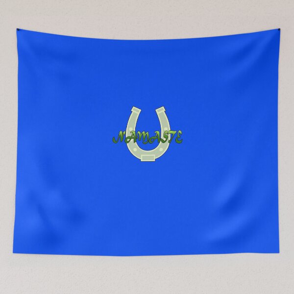 Item preview, Namaste horse geek funny nerd designed and sold by jekonu.