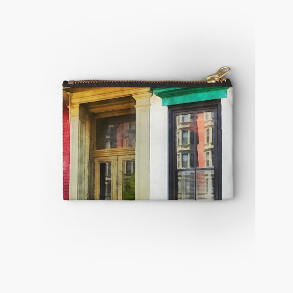 Item preview, Hoboken NJ - Window With Reflections and Windowbox designed and sold by Susan Savad.