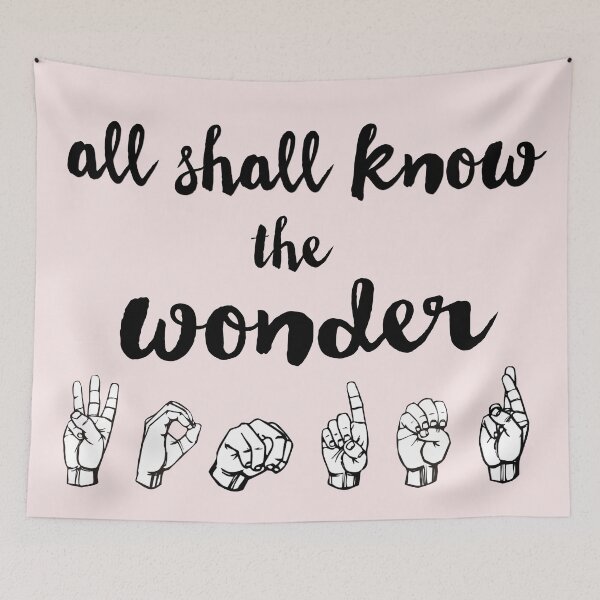 Item preview, All Shall Know the Wonder - The Song of Purple Summer - Spring Awakening designed and sold by mad kap.