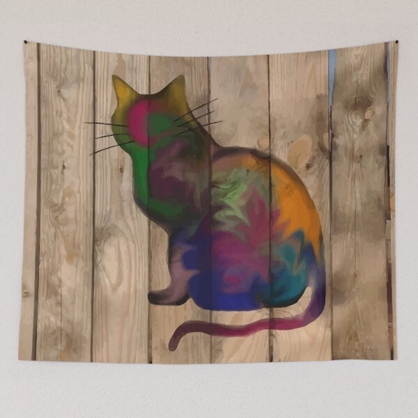 Item preview, Wooden Cat designed and sold by EBCart.
