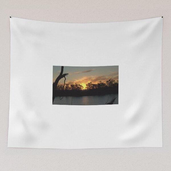 Item preview, Swans, Sunset, Serene - River Murray designed and sold by imaginethis.