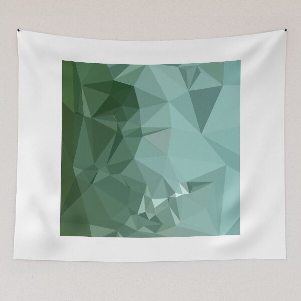 Item preview, Zomp Green Abstract Low Polygon Background designed and sold by retrovectors.