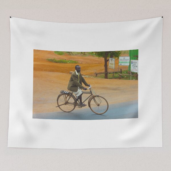 Item preview, Man on a bicycle in Makindu, KENYA designed and sold by Bruno Beach.