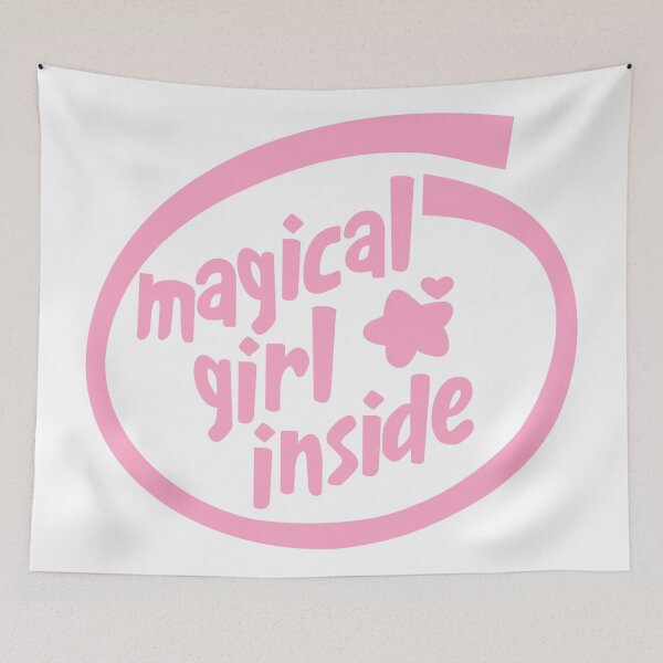Item preview, Magical Girl Inside designed and sold by tuliptreetees.