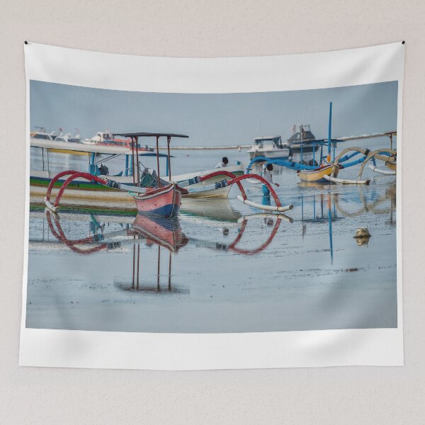 Item preview, Mirrored Boat Reflections designed and sold by JohnKarmouche.