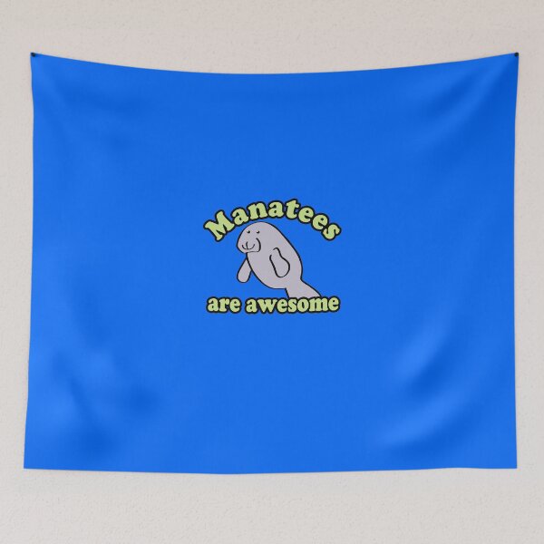 Item preview, Manatees are awesome geek funny nerd designed and sold by jekonu.