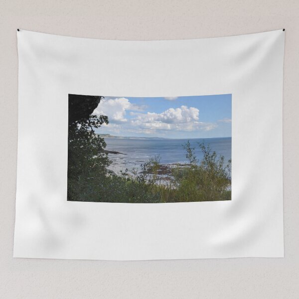 Item preview, View from the bottom of the garden  Lyme Dorset UK designed and sold by lynn carter.