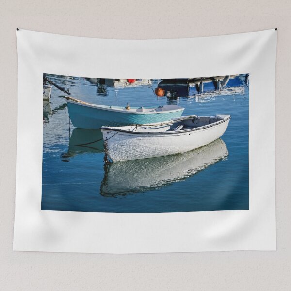 Item preview, Small Skiffs - Lyme Regis designed and sold by Dorset Girl.