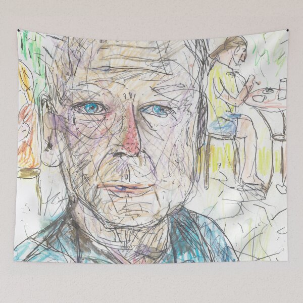Item preview, Alf Waiting for his Chai Latte designed and sold by John Douglas.