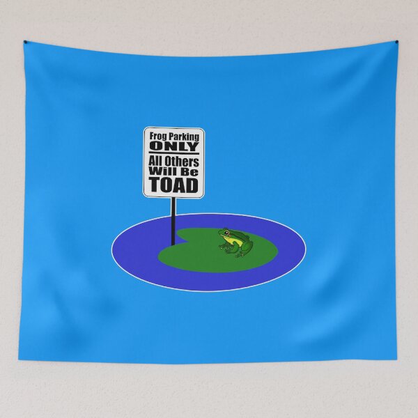 Item preview, Frog Parking Only! designed and sold by Marc Bublitz.