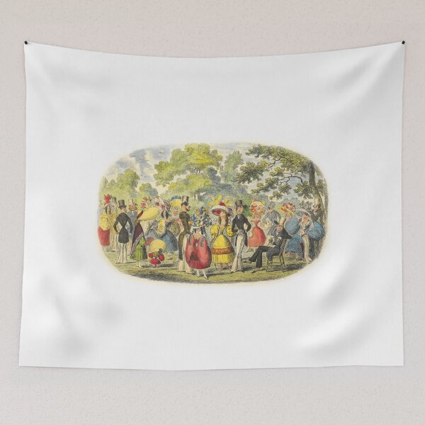 Item preview, 1800's Kensington Gardens scene  designed and sold by Vintage Designs +.
