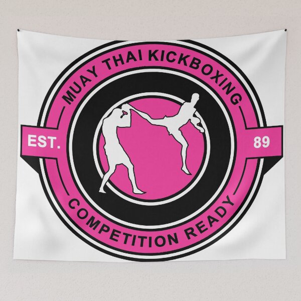 Item preview, Muay Thai Kickboxing Competition Ready Pink  designed and sold by yin888.