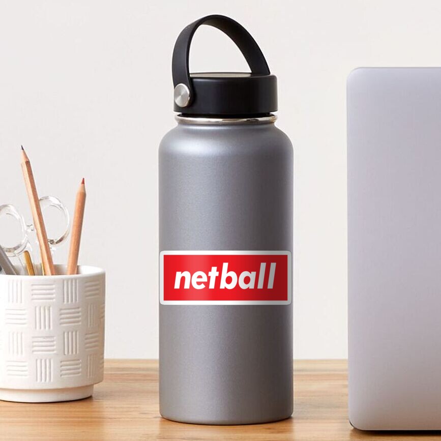 Basketball Korb Ball Gericht Netball Aufkleber Abziehbild 15CM alle Farben erhältlich 