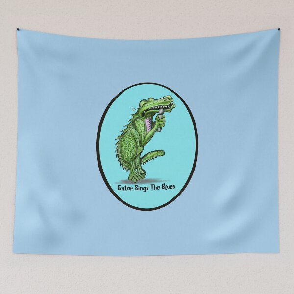 Item preview, Gator Sings The Blues  designed and sold by cringe0015.