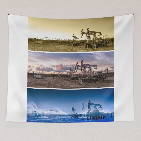 Item preview, 3 panoramas oil pumpjack. designed and sold by bashta.