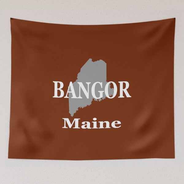 Item preview, Bangor Maine State City and Town Pride  designed and sold by KWJphotoart.