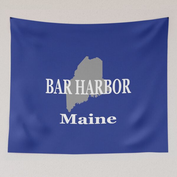Item preview, Bar Harbor Maine City and Town Pride  designed and sold by KWJphotoart.