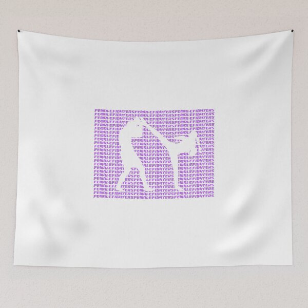 Item preview, Female Fighter Kickboxer Spinning Back Kick Purple  designed and sold by yin888.