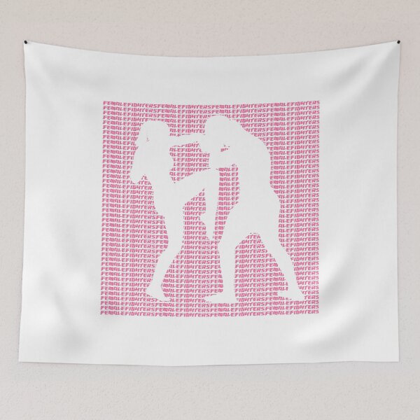 Item preview, Female Fighter Kickboxer Punch and Knee Pink  designed and sold by yin888.