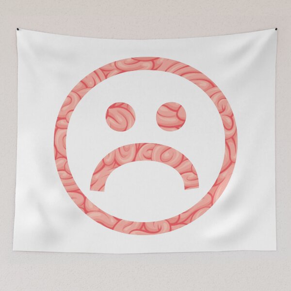 Item preview, Sad Face #3 b Brain designed and sold by DorianDesigns.