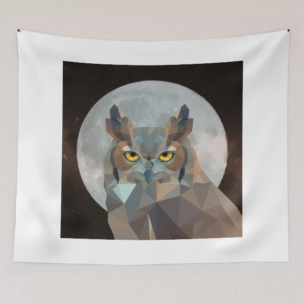 Item preview, The Owl and the Moon designed and sold by kennasato.