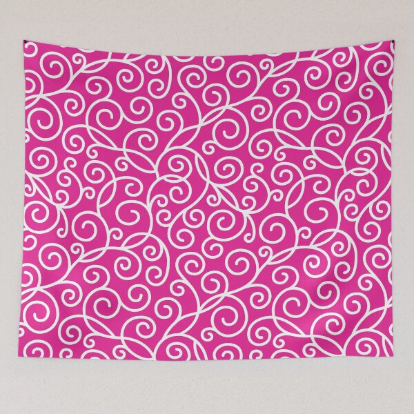 Item preview, HotPink Swirl Pattern designed and sold by ImageNugget.