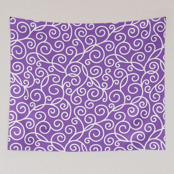 Item preview, LightPurple Swirl Pattern designed and sold by ImageNugget.