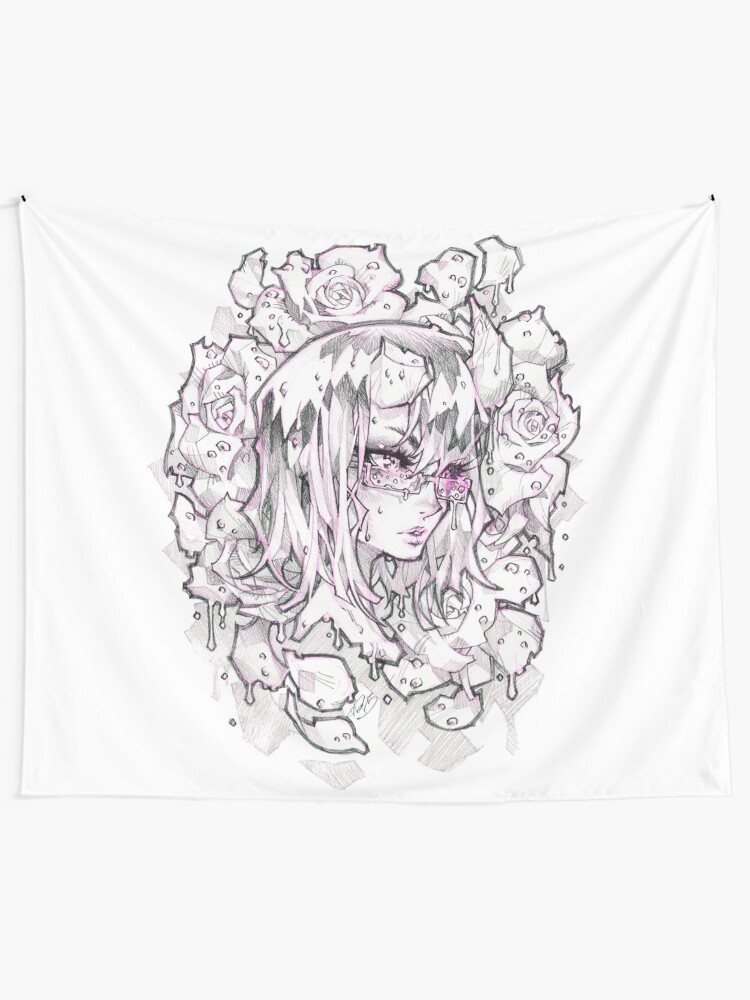 Alternate view of dew Tapestry