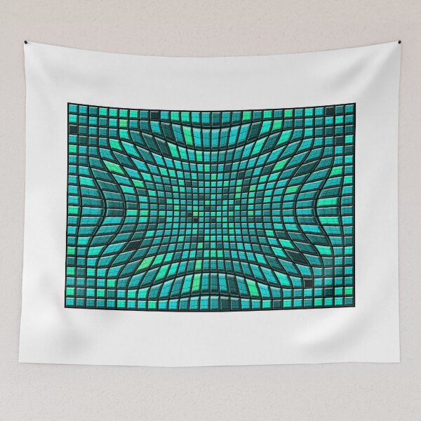 Item preview, abstract distortion tiled background designed and sold by Orderposter.