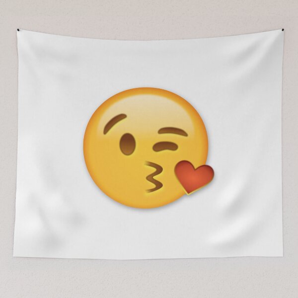 Item preview, blowing a kiss designed and sold by Emojiames.