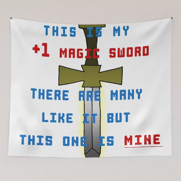 Item preview, This is my +1 magic sword. designed and sold by TheBitGeek.