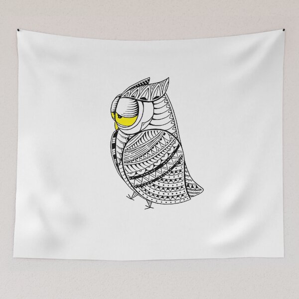 Item preview, Sleepy Owl 17 designed and sold by GODZILLARGE.