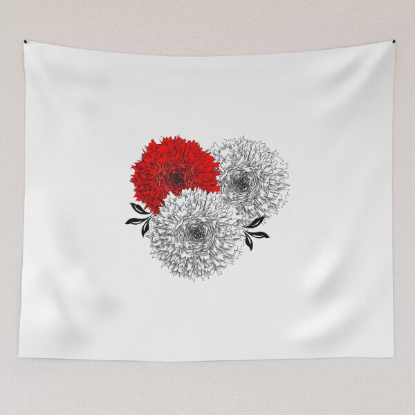 Item preview, Big Pom Pom Blooming Flowers designed and sold by Artification.