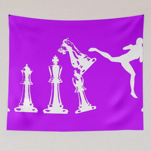 Item preview, Female Kickboxer Jumping Back Kick White  designed and sold by yin888.