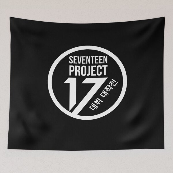 Item preview, Seventeen Project, White Text designed and sold by wonnie.