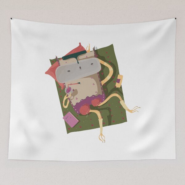 Item preview, Summer weekend is summer weekend even for monsters. Hadn’t you know? designed and sold by yokunen.