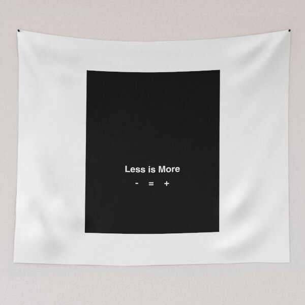 Item preview, less is more designed and sold by Love between galaxies.