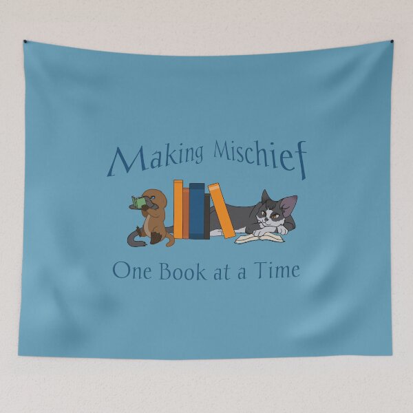 Item preview, Making Mischief - Cat and Platypus designed and sold by mischiefcorner.