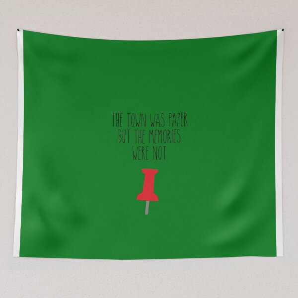 Item preview, PT - The town was paper but the memories were not designed and sold by 23connieyu.
