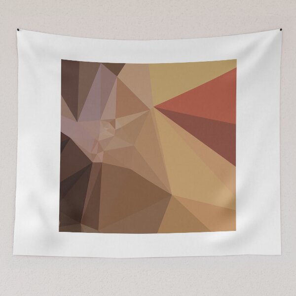 Item preview, Antique Brass Brown Abstract Low Polygon Background designed and sold by retrovectors.