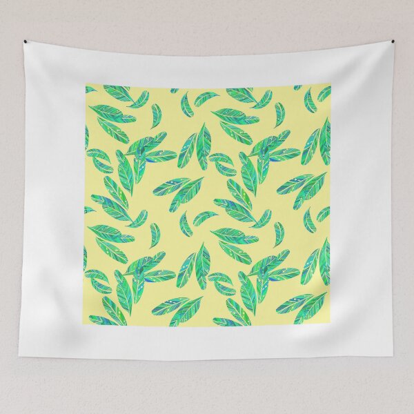 Item preview, Green feathers designed and sold by Marina Sezartis.