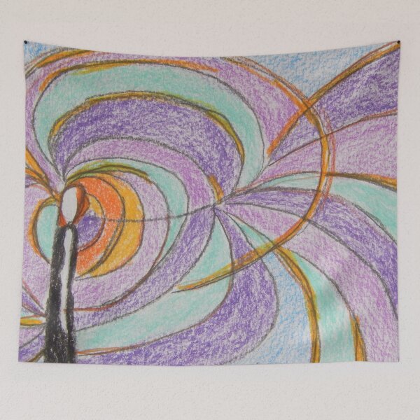 Item preview, Abstract Portrait Art  designed and sold by ShiningEyeArts.