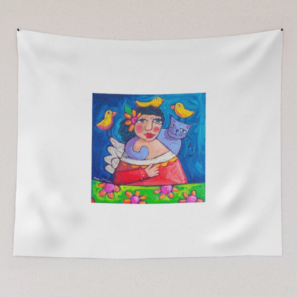 Item preview, Hola! Lovebirds designed and sold by Sara Catena.