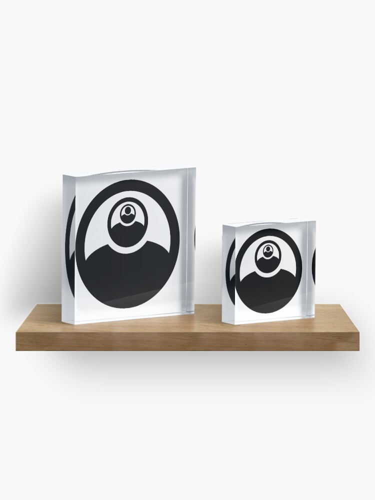 Alternate view of open your third eye Acrylic Block