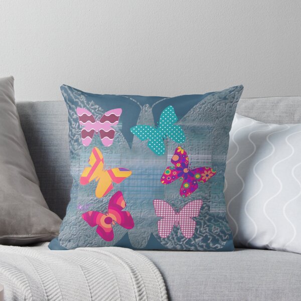 Item preview, Colorful Butterflies In Silhouette designed and sold by moondreamsmusic.