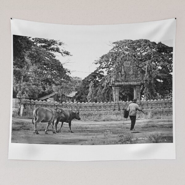 Aperçu de l'œuvre Cambodge - Wat Nokor créée et vendue par Jean-Luc Rollier.