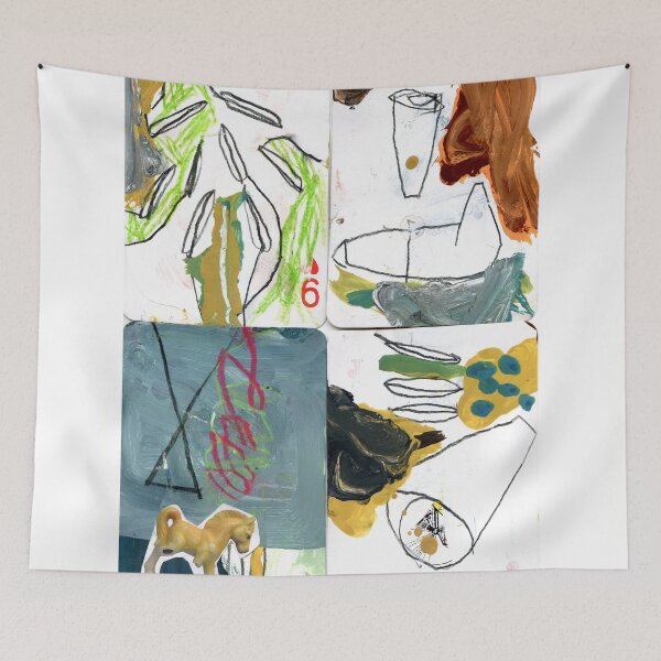 Item preview, repurposed playing cards 3 designed and sold by Shylie Edwards.