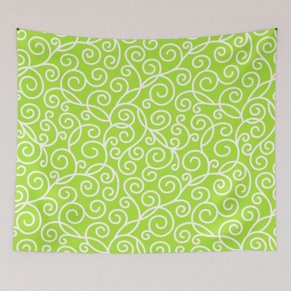 Item preview, LimeGreen Swirl Pattern designed and sold by ImageNugget.