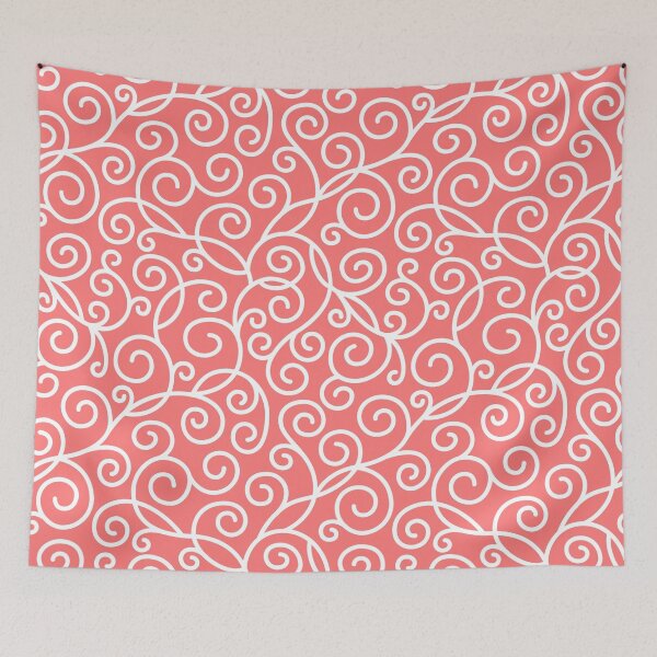 Aperçu de l'œuvre Pink Swirl Pattern créée et vendue par ImageNugget.